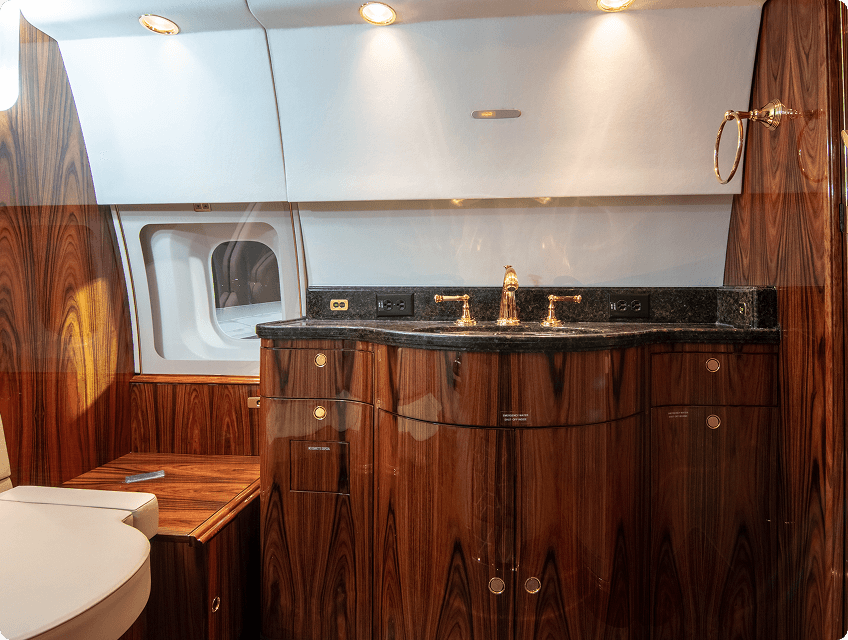 BBJ 737 VIP Interiors and Cabinetry Refurbishment
