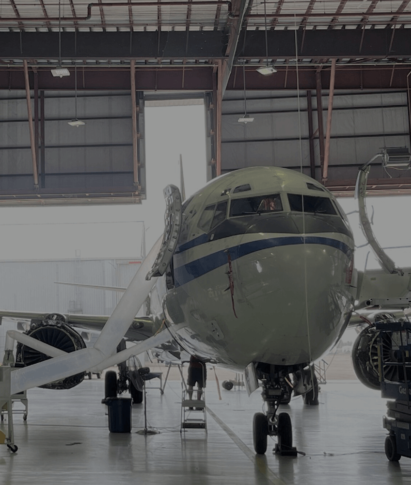 Maintenance and Interior Reconfiguration Underway for New VIP Client!